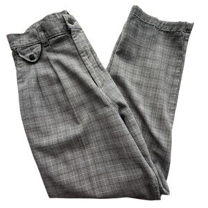 Vintage 90s Lee‎ Plaid Houndstooth Women’s Trousers 12P (fits like a size 8!)